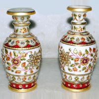 Marble Flower Pots Manufacturer Supplier Wholesale Exporter Importer Buyer Trader Retailer in Jaipur Rajasthan India